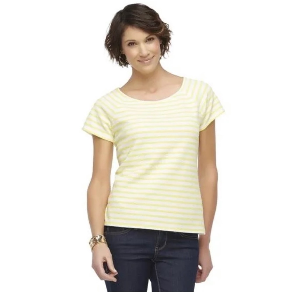 Jaclyn Smith Textured Top